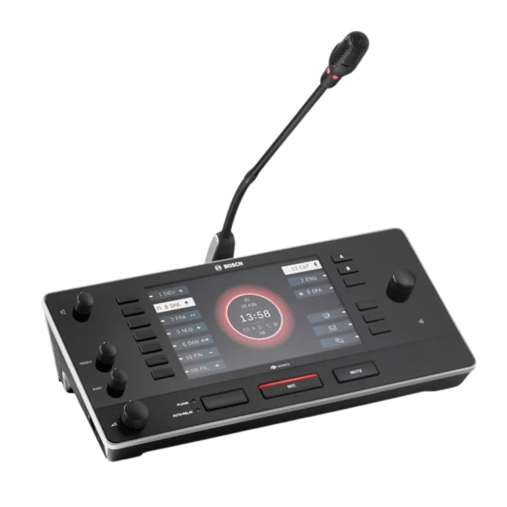 อุปกรณ์การล่าม หรง อี้ ทง ทรานสเลชัน | Bosch Digital Interpreter Desk เครื่องล่ามสำหรับงานประชุม
