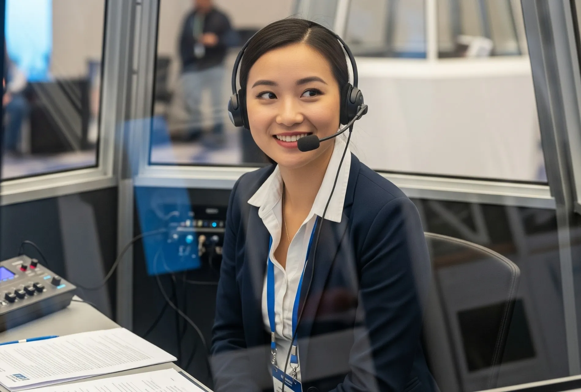 บริการจัดหาอุปกรณ์หูฟังและตู้ล่ามตามมาตรฐาน ISO แบบครบวงจร | RYT Translation